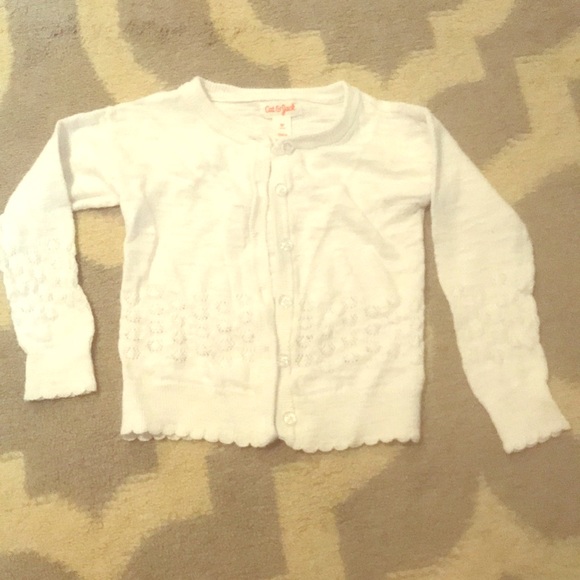 Cat Jack White Cardigan | Poshmark